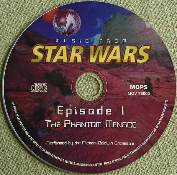 Michael Baldwin Orchestra : Music From Star Wars: Episode 1 - The Phantom Menace (CD, Album)