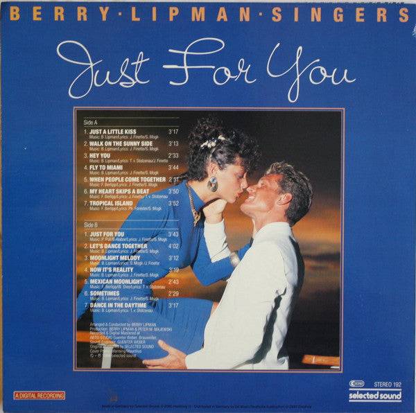 Berry Lipman Singers : Just For You (LP)