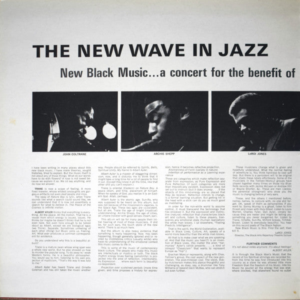 Various : The New Wave In Jazz (LP, Album, RE, Gat)