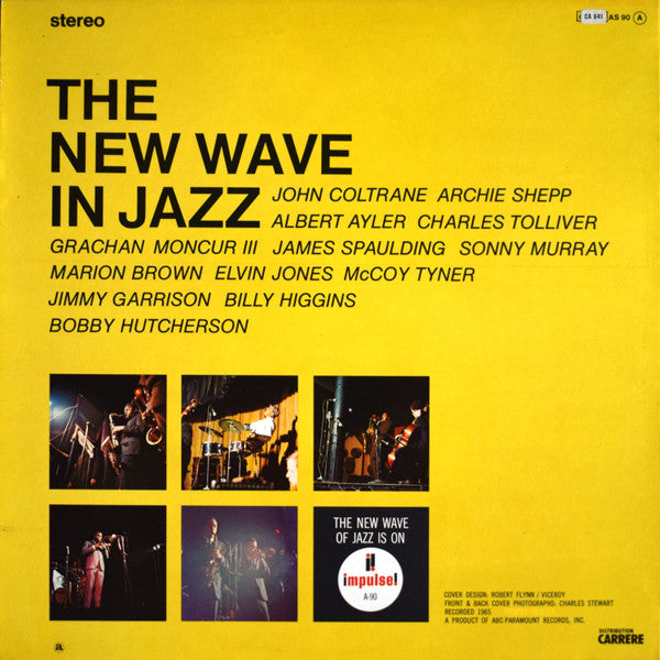 Various : The New Wave In Jazz (LP, Album, RE, Gat)