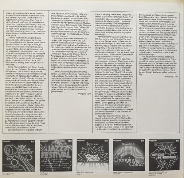 Count Basie Orchestra : Basie's Timing (2xLP, Album, RE)