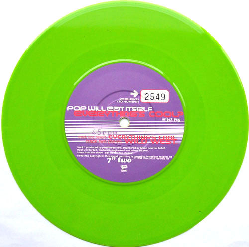 Pop Will Eat Itself : Everything's Cool? (7", Single, Ltd, Num, 2/2)