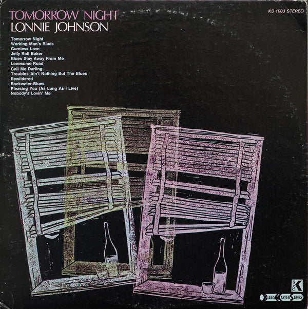 Lonnie Johnson (2) : Tomorrow Night (LP, Comp)