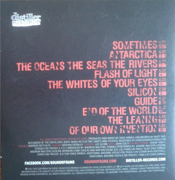 Sound Of Guns : Angels And Enemies (CD, Promo)