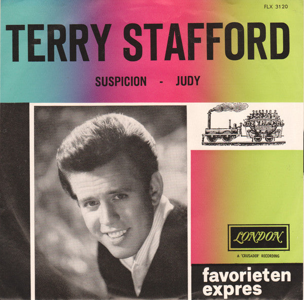 Terry Stafford : Suspicion / Judy (7", Single, Mono)