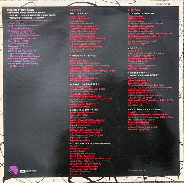 Steve Harley : Hobo With A Grin (LP, Album)