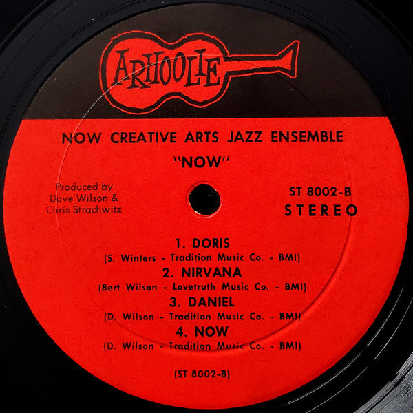 Now Creative Arts Jazz Ensemble : Now (LP, Album)