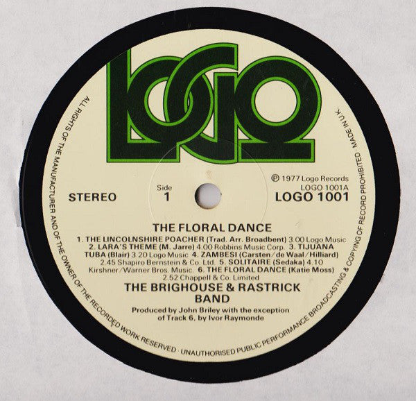 The Brighouse And Rastrick Brass Band : The Floral Dance (LP, Album)