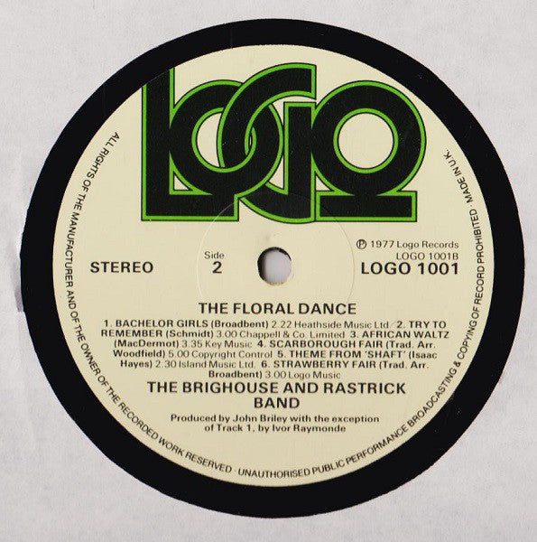 The Brighouse And Rastrick Brass Band : The Floral Dance (LP, Album)