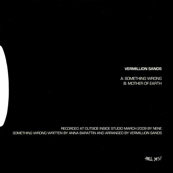 Vermillion Sands : Something Wrong (7", Single)