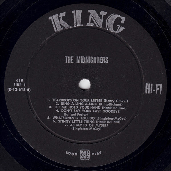 Hank Ballard & The Midnighters : Singin' And Swingin' (LP, Album)