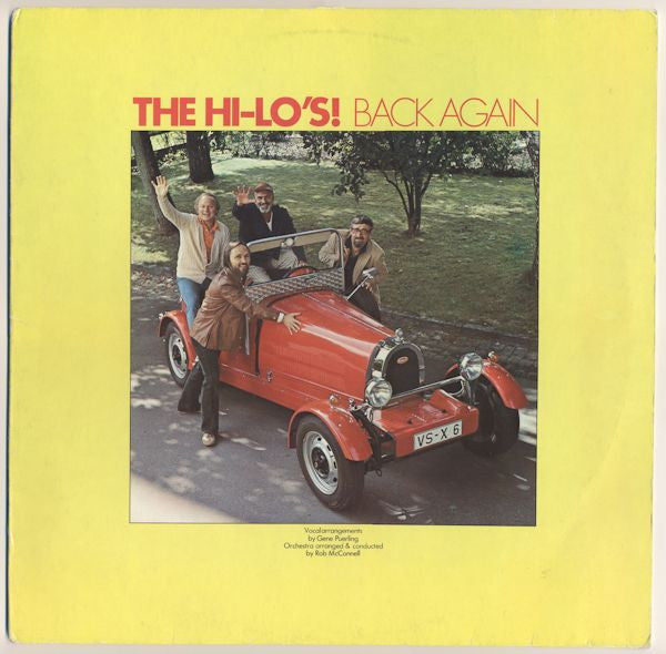 The Hi-Lo's : Back Again (LP)