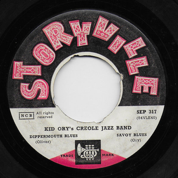 Kid Ory And His Creole Jazz Band : Ory's Creole Jazz Band (7", EP)