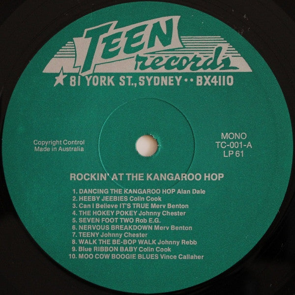 Various : Rockin' At The Kangaroo Hop (LP, Comp)