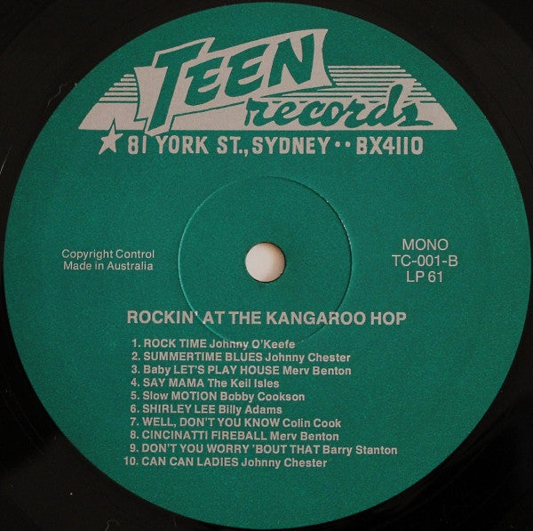 Various : Rockin' At The Kangaroo Hop (LP, Comp)