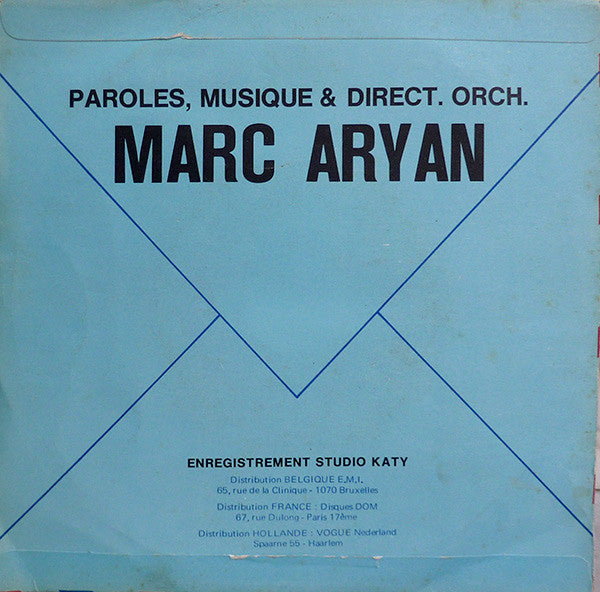 Marc Aryan : La Lettre / Liberté (7", Single)