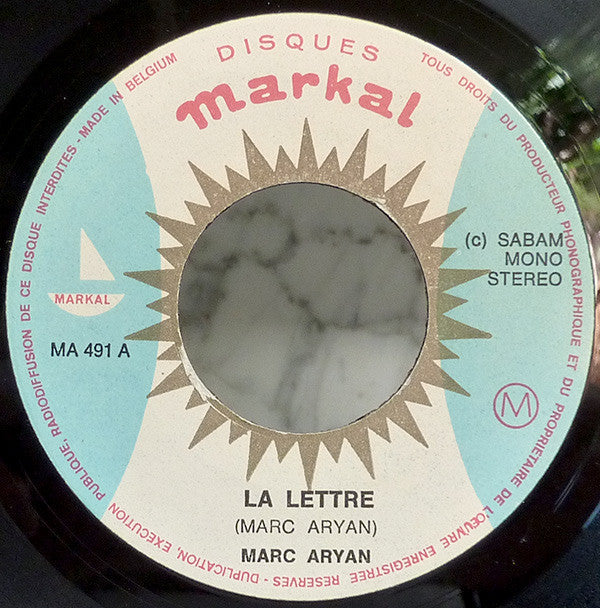 Marc Aryan : La Lettre / Liberté (7", Single)
