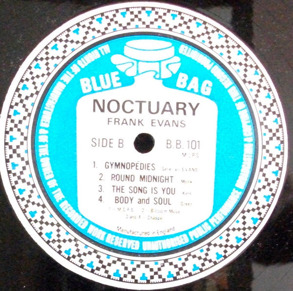 Frank Evans (5) : Noctuary (LP, Album)