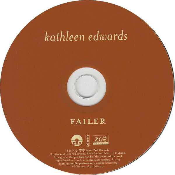 Kathleen Edwards : Failer (CD, Album)