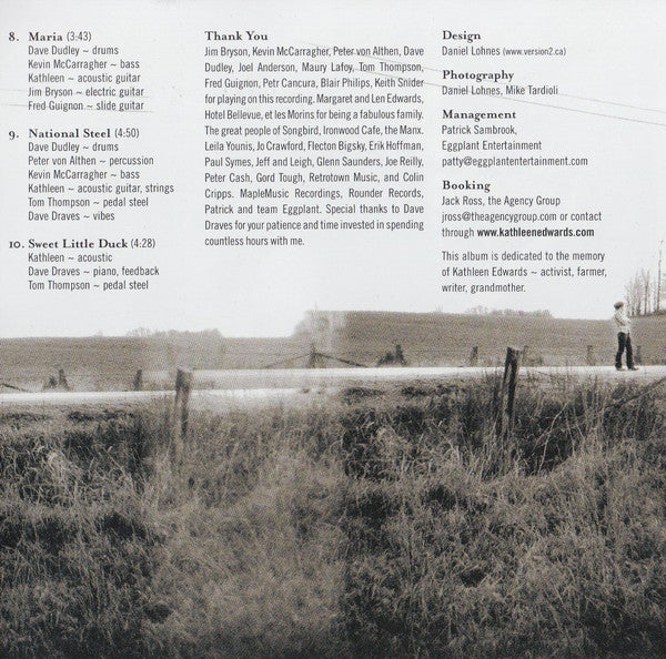 Kathleen Edwards : Failer (CD, Album)