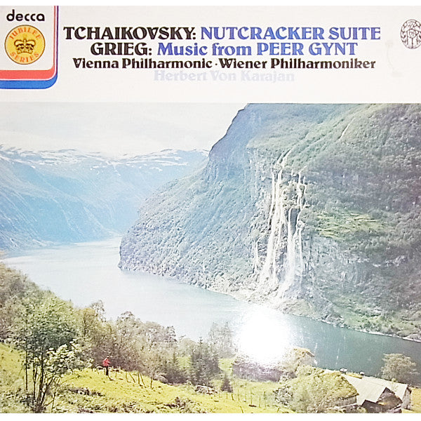 Pyotr Ilyich Tchaikovsky / Edvard Grieg, Herbert von Karajan / Wiener Philharmoniker : Nutcracker Suite / Music From Peer Gynt (LP)
