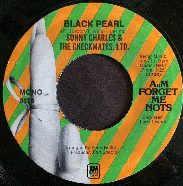 Sonny Charles & The Checkmates, Ltd.* : Black Pearl / Love Is All I Have To Give (7", Single, RE)