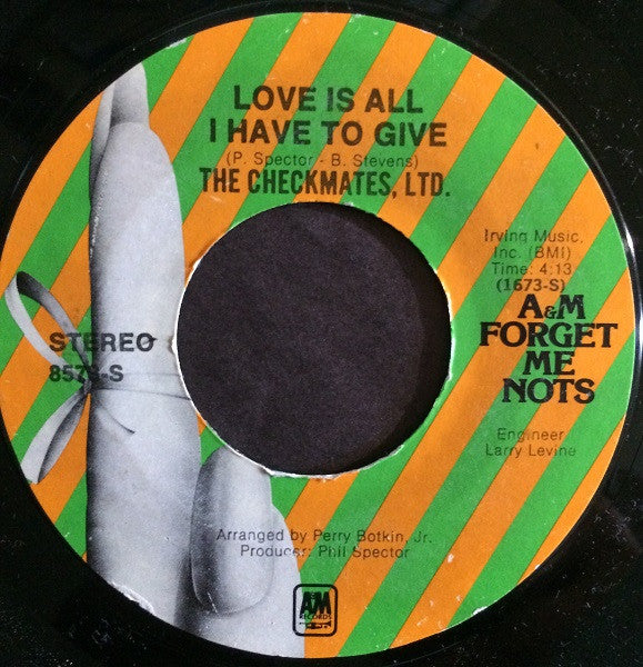 Sonny Charles & The Checkmates, Ltd.* : Black Pearl / Love Is All I Have To Give (7", Single, RE)