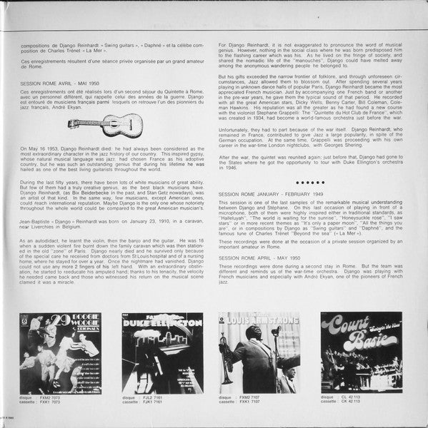 Django Reinhardt : "Nuages" (2xLP, Comp, Gat)