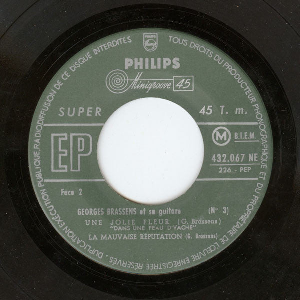 Georges Brassens : 3 (7", EP)