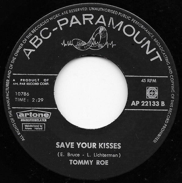 Tommy Roe : Sheila (7")
