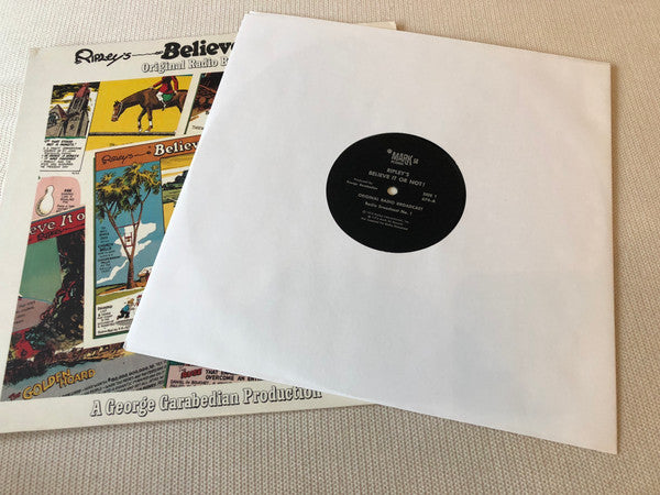 George Garabedian : Ripley's Believe It Or Not Original Radio Broadcasts (LP, Album)