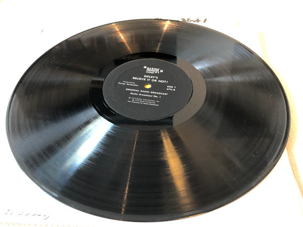 George Garabedian : Ripley's Believe It Or Not Original Radio Broadcasts (LP, Album)
