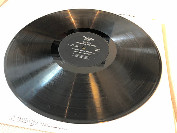 George Garabedian : Ripley's Believe It Or Not Original Radio Broadcasts (LP, Album)