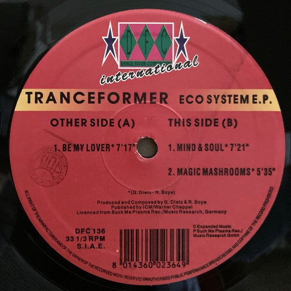 Tranceformer : Eco System E.P. (12", EP)