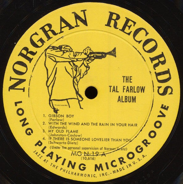 Tal Farlow : The Tal Farlow Album (10", Album)