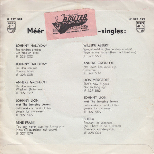 Anneke Grönloh : Rozen Hebben Doornen / Zwarte Zeeman (7", Single, Mono)