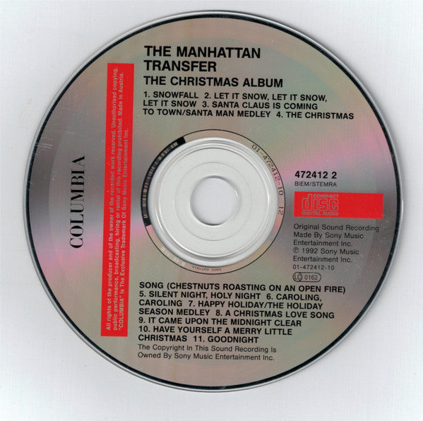 The Manhattan Transfer : The Christmas Album (CD, Album)