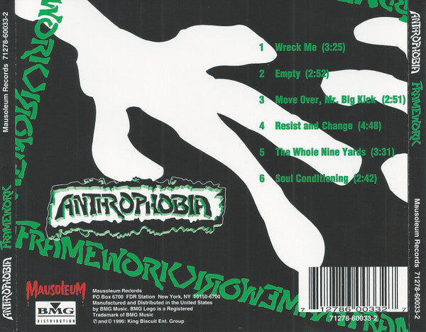 Anthrophobia : Framework (CD, EP)