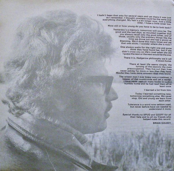 Brian Golbey : Virginia Waters (LP, Album)