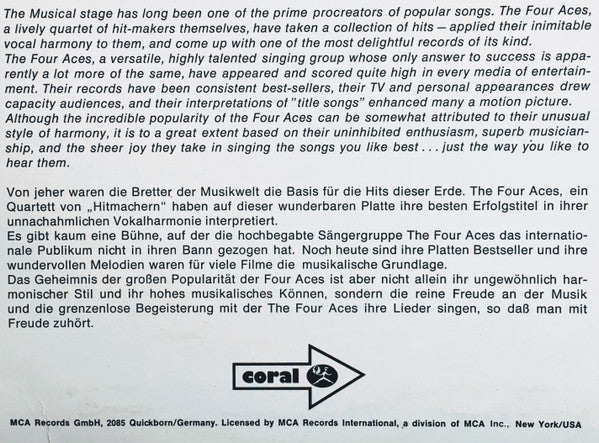 The Four Aces : The Four Aces (LP)