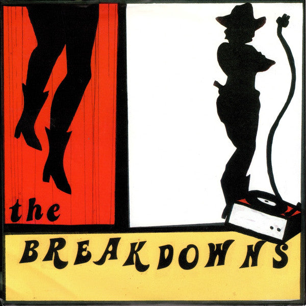 The Breakdowns (2) : This Gun Don't Care Who It Shoots (7", Red)