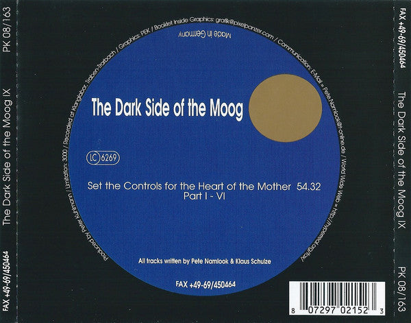The Dark Side Of The Moog : The Dark Side Of The Moog IX (CD, Album, Ltd)