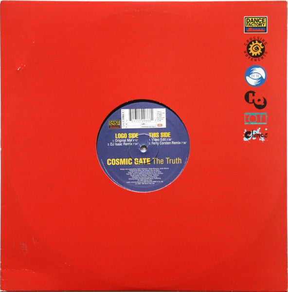 Cosmic Gate : The Truth (12")
