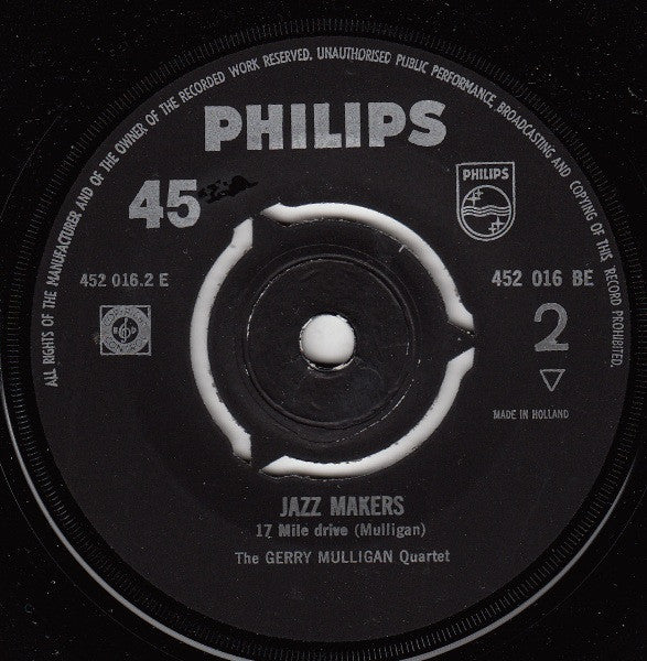 Gerry Mulligan : Jazz Makers (7", EP)
