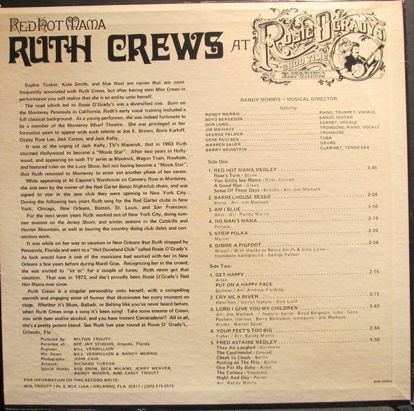 Ruth Crews : If You Can't Hide It - Decorate It! (LP, Album)