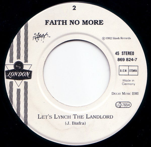 Faith No More : A Small Victory (7", Single)