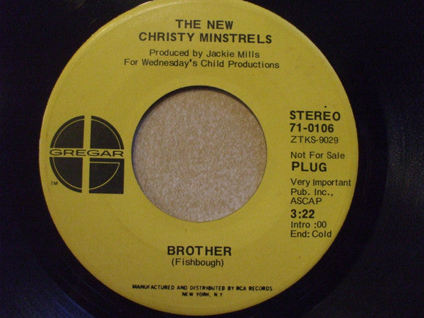 The New Christy Minstrels : Brother (7", Single, Promo)