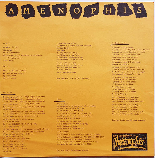 Amenophis : Amenophis (LP, Album)