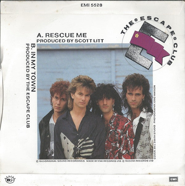 The Escape Club : Rescue Me (7", Single)