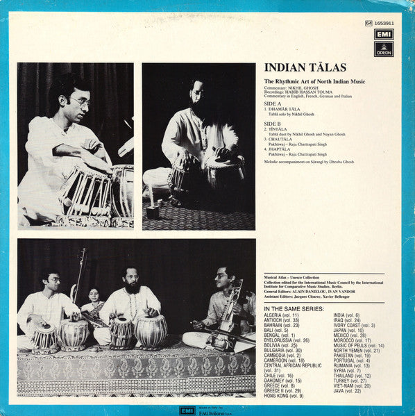 Various : Indian Tālas (LP, Album)